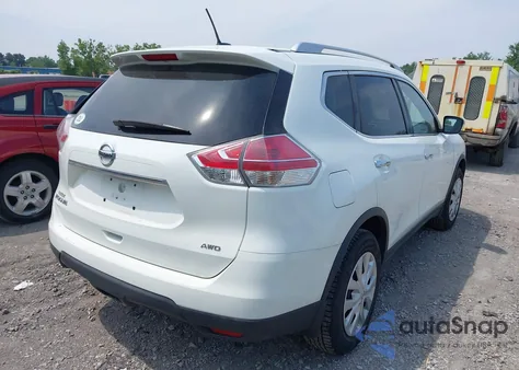 2016 Nissan Rogue S из США, поврежденный, VIN KNMAT2MV4GP647645